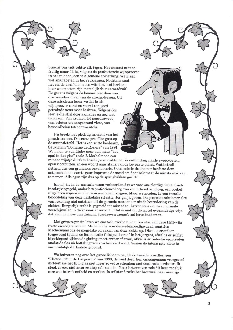 Wijndegustatie artikel